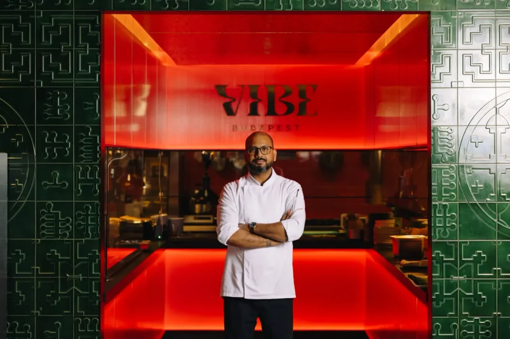 A VIBE Budapest executive chefje