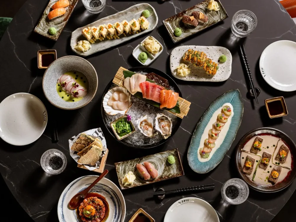Signature sushi-válogatás a VIBE Budapestben