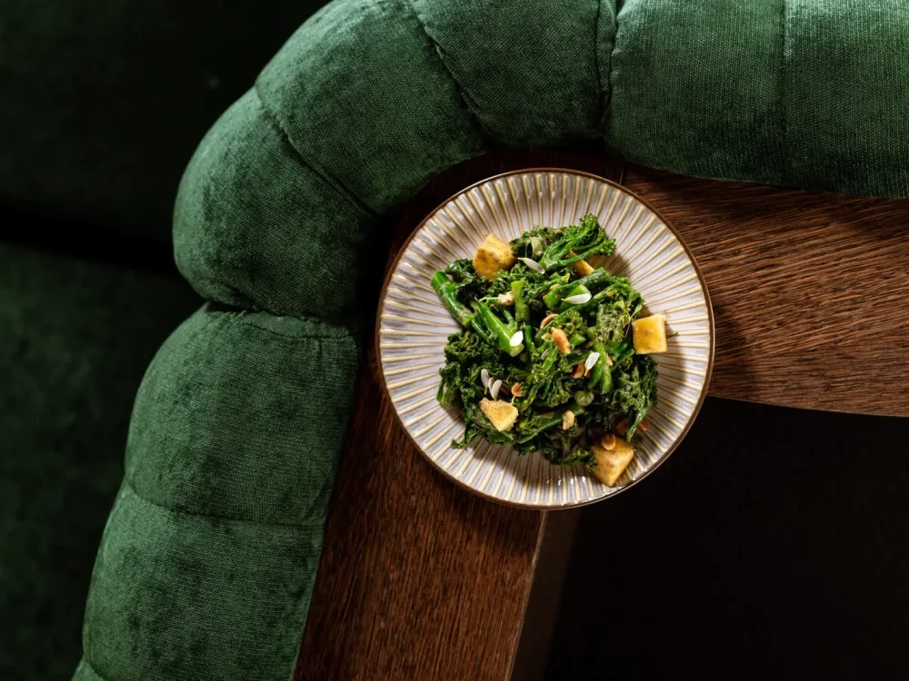 Pirított broccolini — vegetáriánus köret